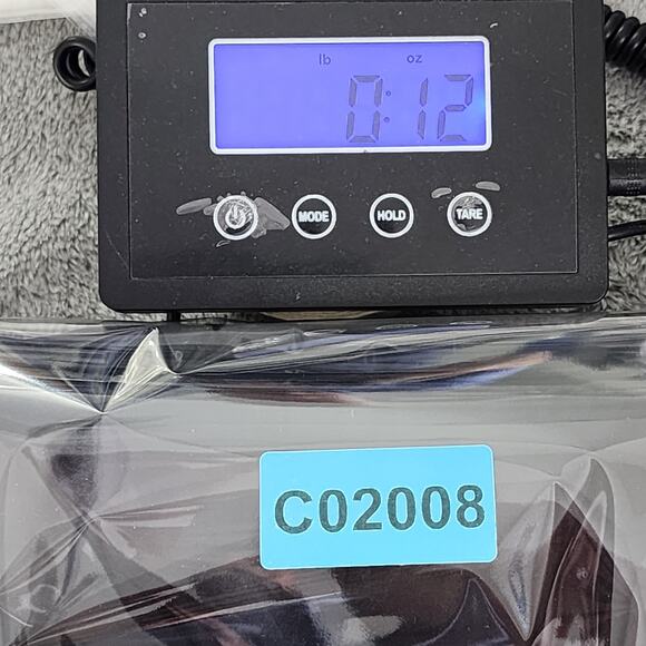 Vintage Skirt Womens 10 Black Polyester Pencil Maxi Front Leg Slit Back Zip Goth - Picture 8 of 8